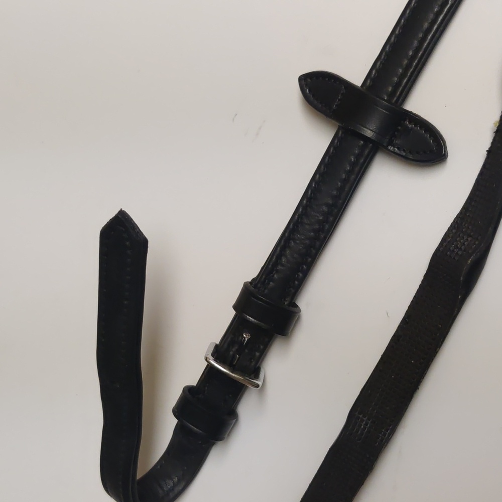 Schockemohle Slimford Bridle WITH Schockemohle Durasoft Reins. Horse Size - Picture 7 of 8